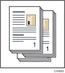 Illustration de la fonction Assemblage décalé