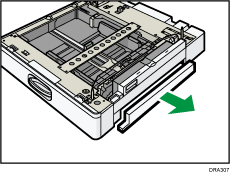 Illustration de l'unité l'alimentation papier