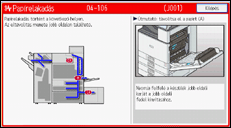 A kezelőpanel ismertetése