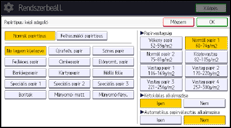 A kezelőpanel ismertetése