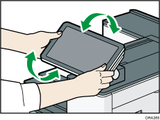 Illustrazione pannello di controllo