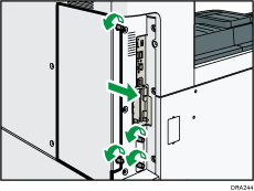 Illustratie van controllerkaart