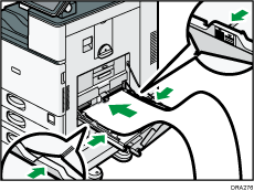 Illustratie van de handinvoer