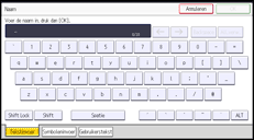 Afbeelding van bedieningspaneel