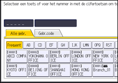 Afbeelding van bedieningspaneel