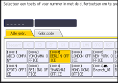Afbeelding van bedieningspaneel