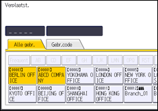 Afbeelding van bedieningspaneel