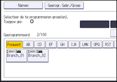 Afbeelding van bedieningspaneel