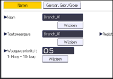 Afbeelding van bedieningspaneel