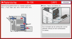 Afbeelding van bedieningspaneel