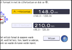 Afbeelding van bedieningspaneel