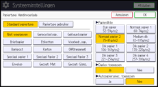 Afbeelding van bedieningspaneel