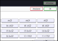 Afbeelding van bedieningspaneel