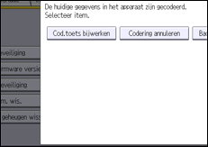 Afbeelding van bedieningspaneel