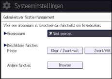 Afbeelding van bedieningspaneel