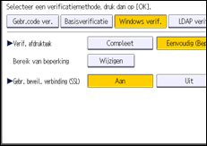Afbeelding van bedieningspaneel