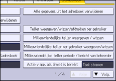 Afbeelding van bedieningspaneel