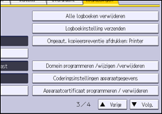 Afbeelding van bedieningspaneel