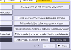 Afbeelding van bedieningspaneel