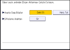 İşlem paneli ekran çizimi