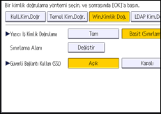 İşlem paneli ekran çizimi