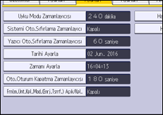 İşlem paneli ekran çizimi