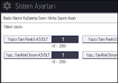 İşlem paneli ekran çizimi