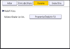 İşlem paneli ekran çizimi
