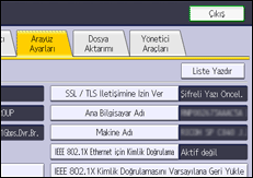İşlem paneli ekran çizimi