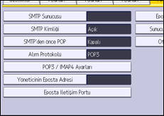 İşlem paneli ekran çizimi