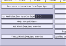 İşlem paneli ekran çizimi