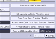İşlem paneli ekran çizimi