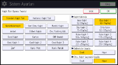 İşlem paneli ekran çizimi