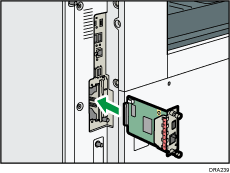 Interface unit illustration