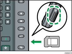Media slot illustration