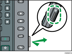 Media slot illustration