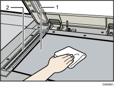 Exposure glass illustration numbered callout illustration