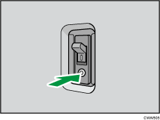 Earth leakage breaker illustration