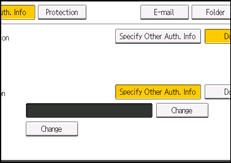 Operation panel screen illustration