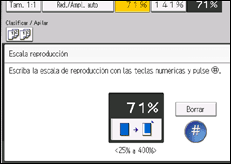 Ilustración de la pantalla panel de mandos