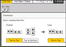 Ilustración de la pantalla panel de mandos