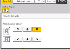 Ilustración de la pantalla panel de mandos