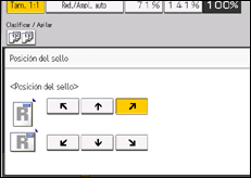 Ilustración de la pantalla panel de mandos