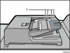 Illustration de l'ADF avec numérotation