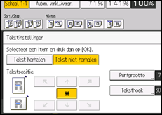 Afbeelding van bedieningspaneel