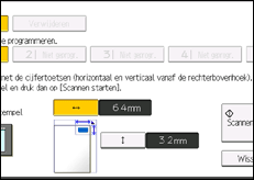 Afbeelding van bedieningspaneel