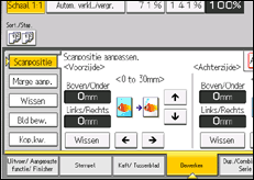 Afbeelding van bedieningspaneel