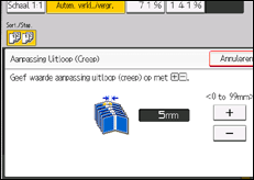 Afbeelding van bedieningspaneel