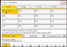Afbeelding van bedieningspaneel