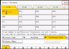 Afbeelding van bedieningspaneel